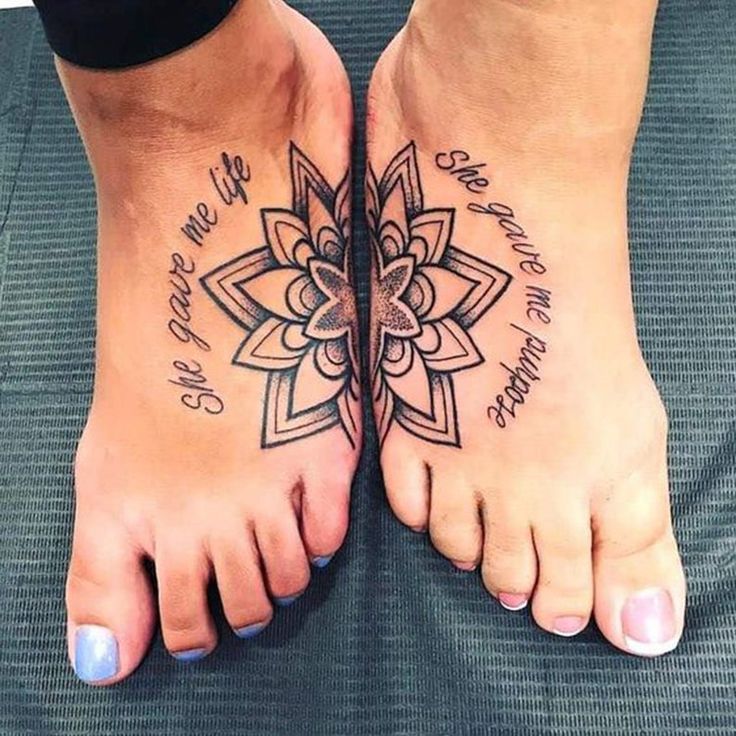 foot tattoo quotes ideas