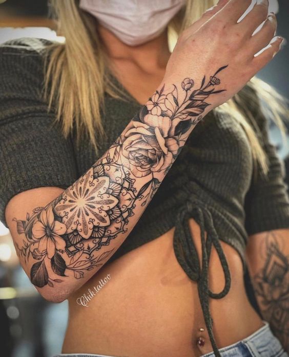 classy arm tattoos